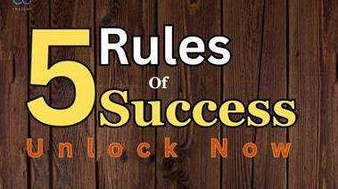 5 Rules of Success_Unlock now